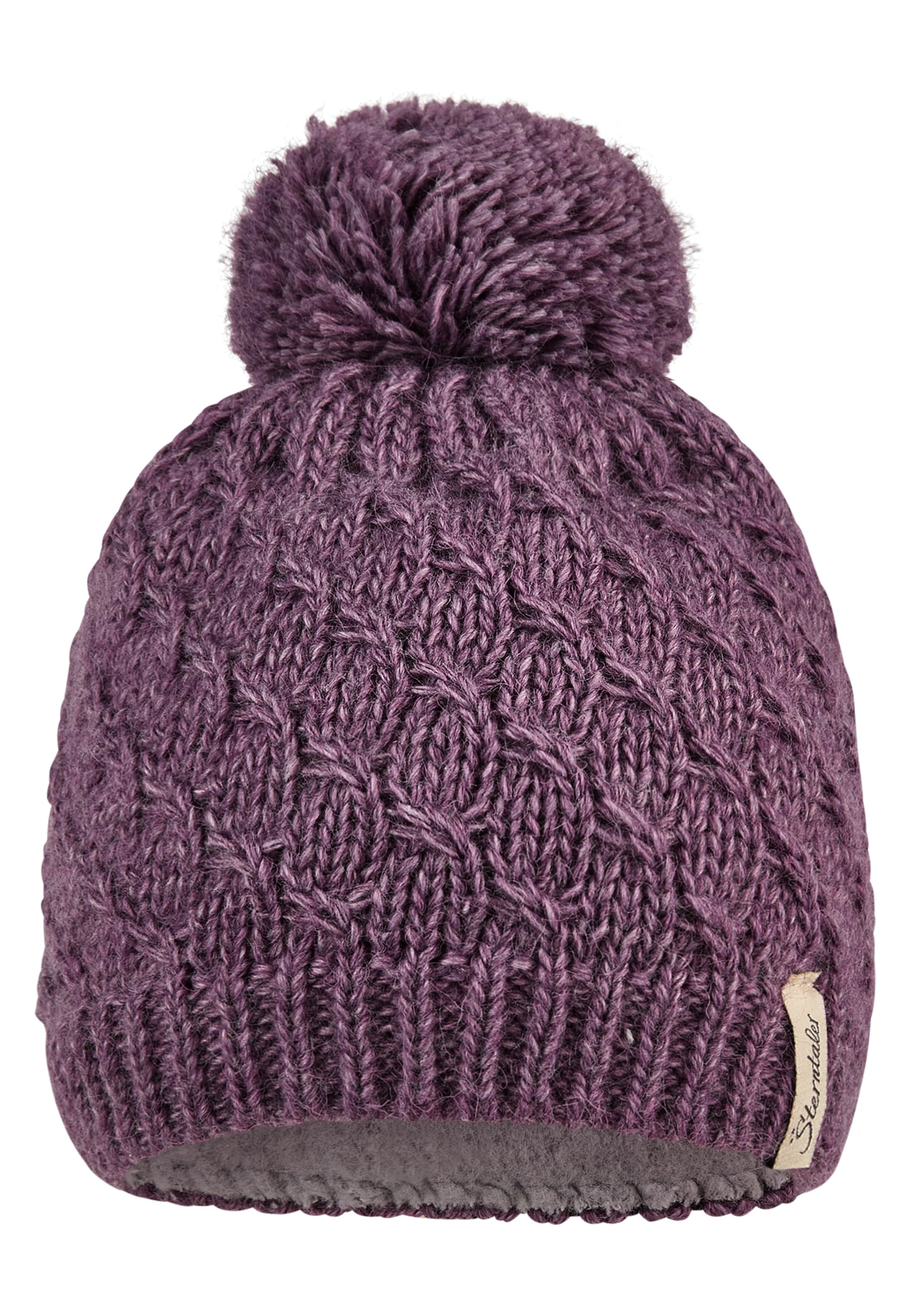 STERNTALER Beanie in Purple
