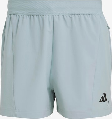 zaļš ADIDAS PERFORMANCE Sporta bikses 'POWER': no priekšpuses