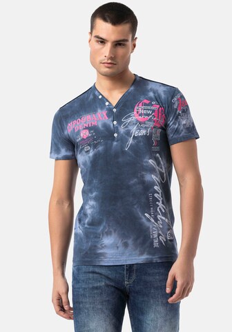 CIPO & BAXX Shirt in Blue