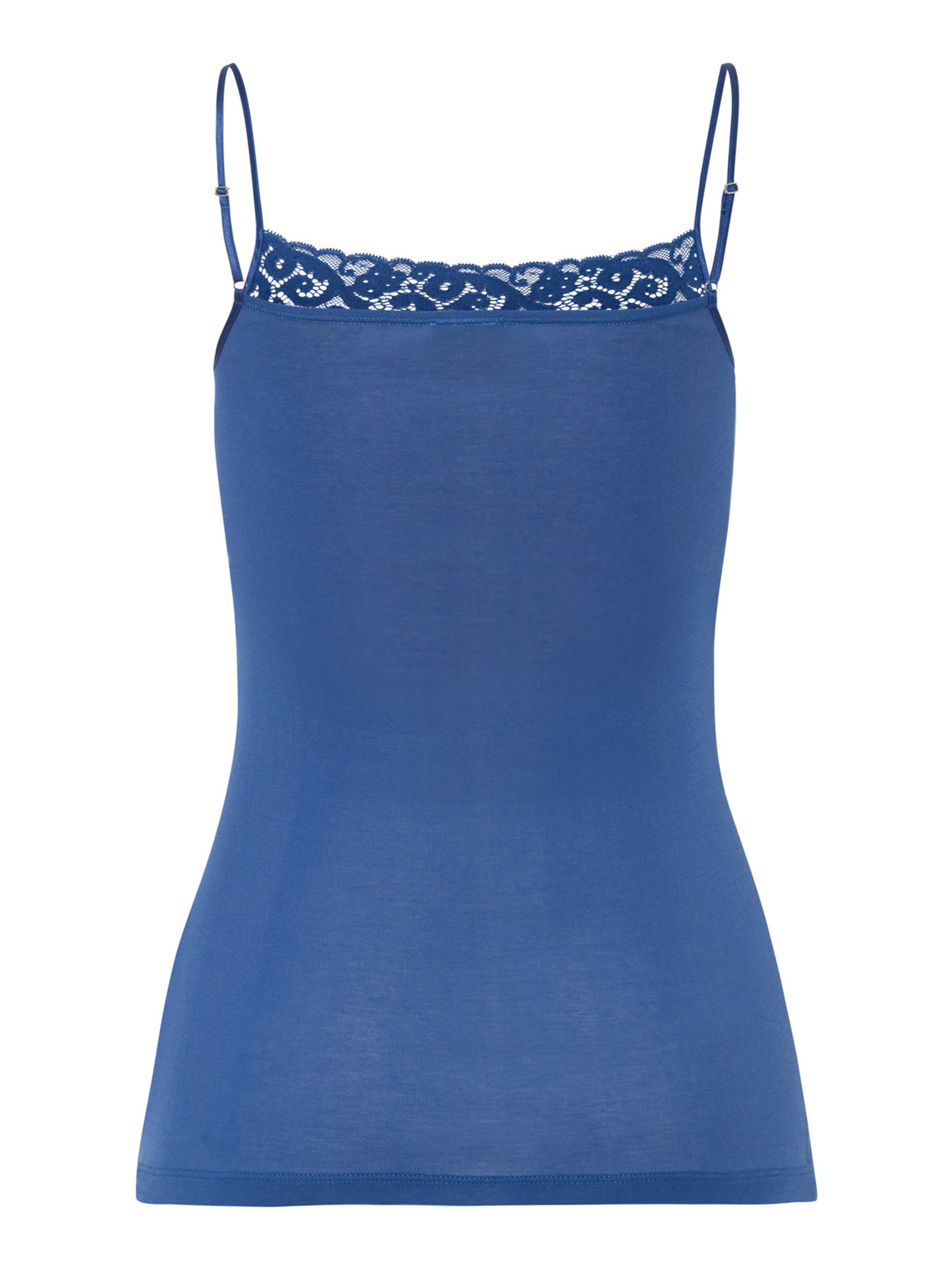 Haut ' Moments ' Hanro en bleu