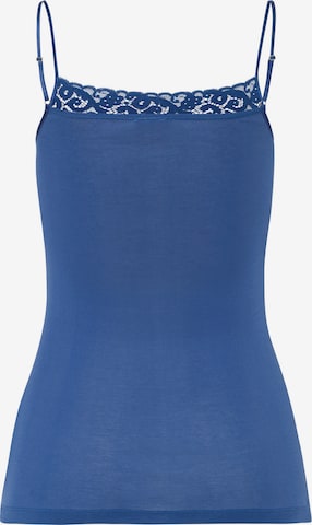 Hanro Top ' Moments ' in Blue