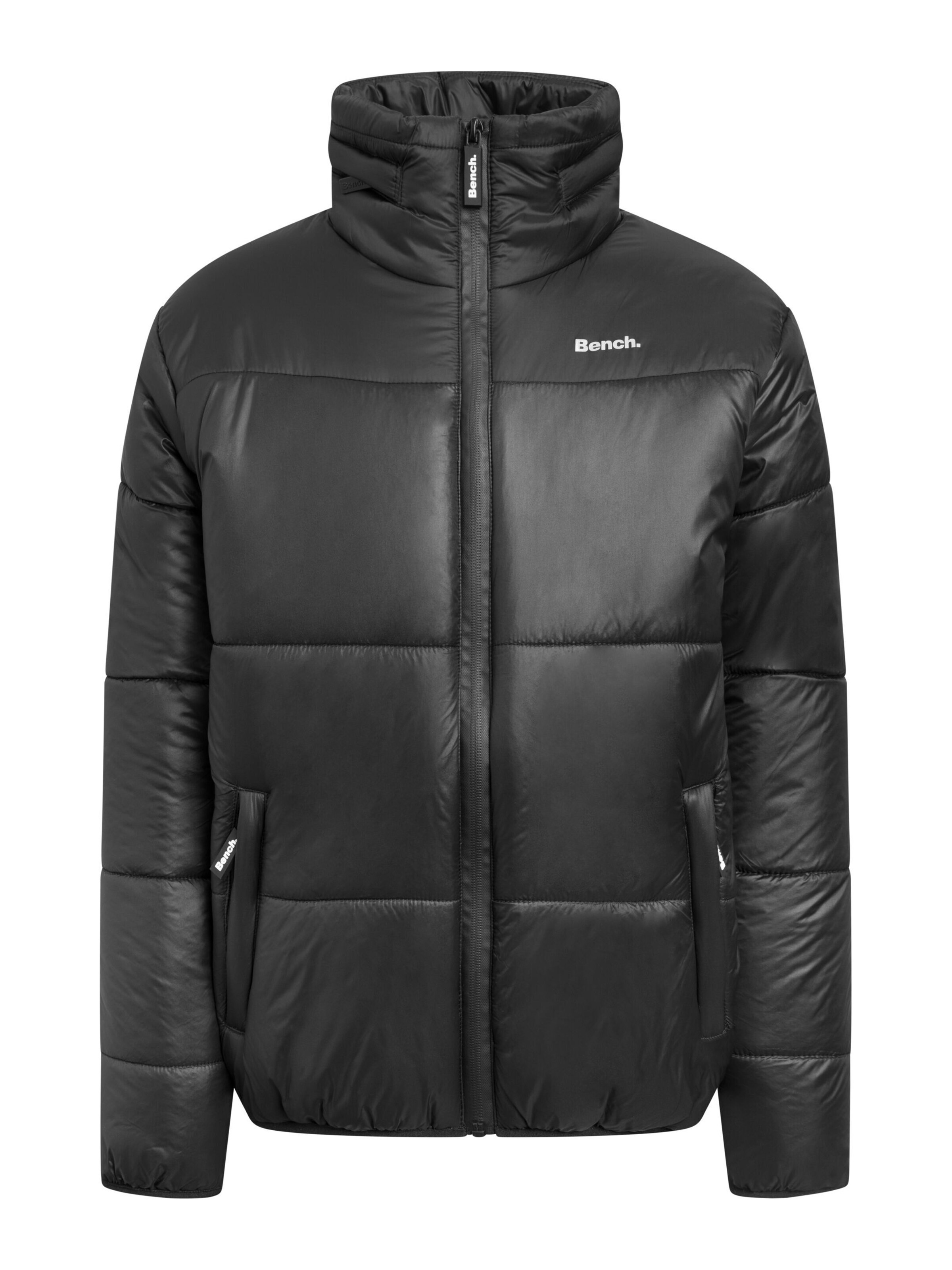 BENCH Winterjacke in Schwarz: Vorderseite