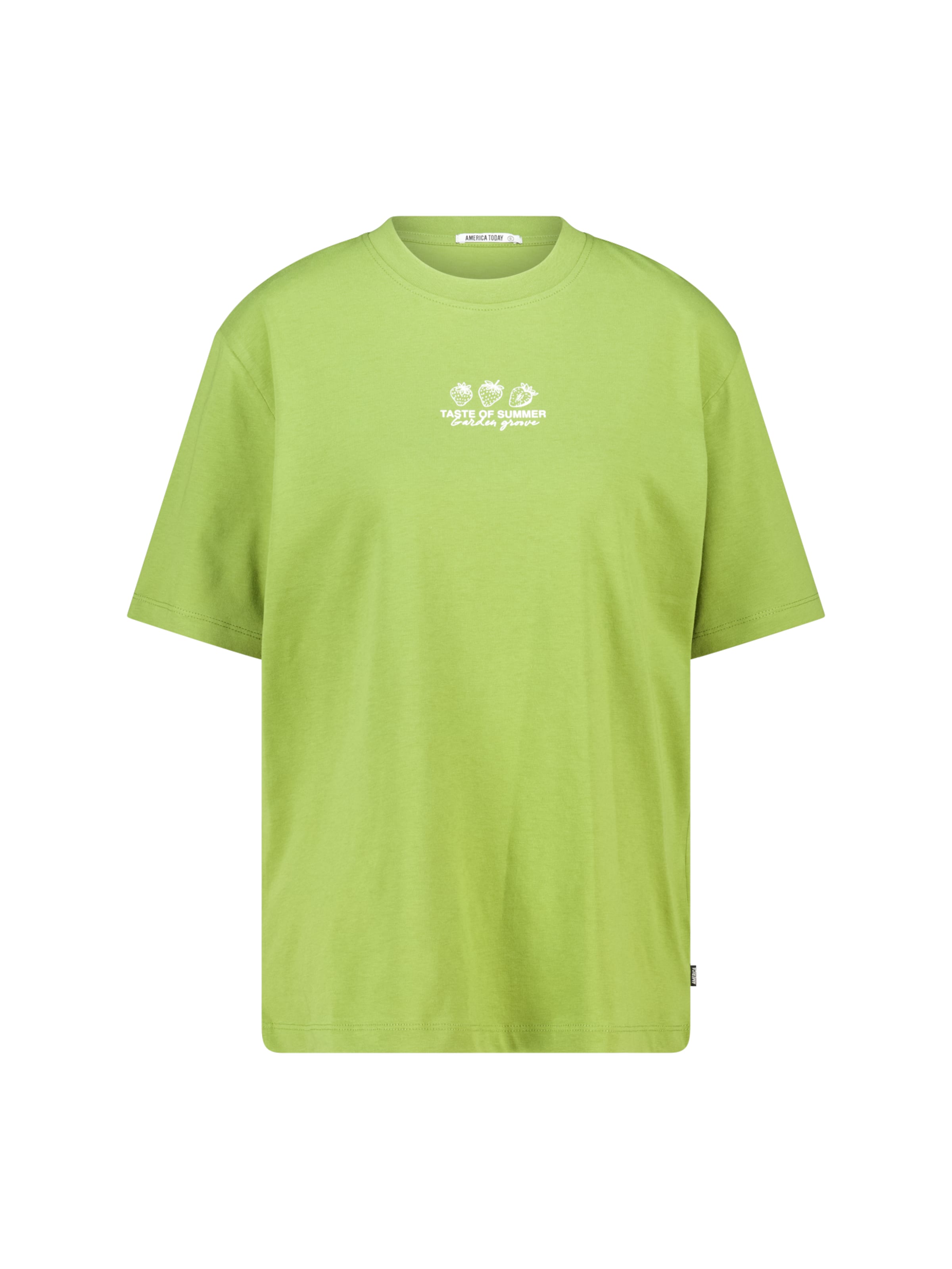 America Today T-Shirt in Grün: Vorderseite