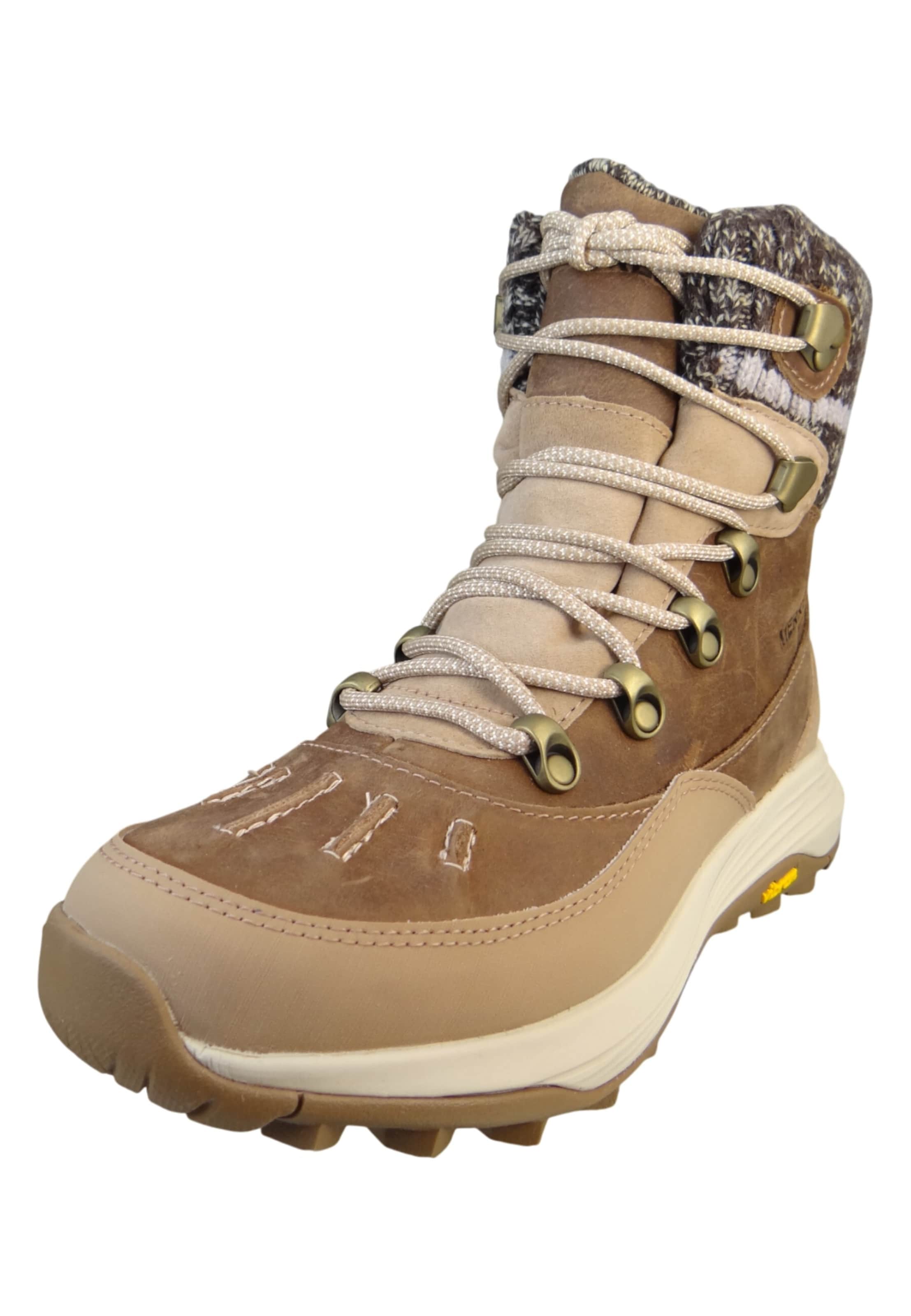 MERRELL Lace-up bootie 'Siren 4' in Brown: front