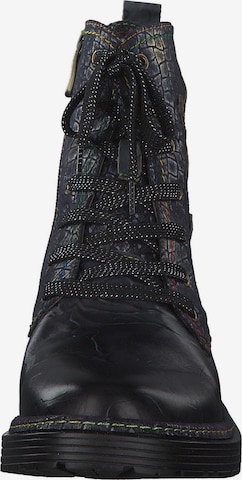 Laura Vita Lace-Up Ankle Boots 'Incaso 04' in Black