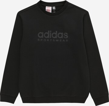 ADIDAS SPORTSWEAR Bluza sportowa 'ALL SZN' w kolorze czarny: przód