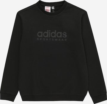 ADIDAS SPORTSWEAR Αθλητική μπλούζα φούτερ 'ALL SZN' σε μαύρο: μπροστά