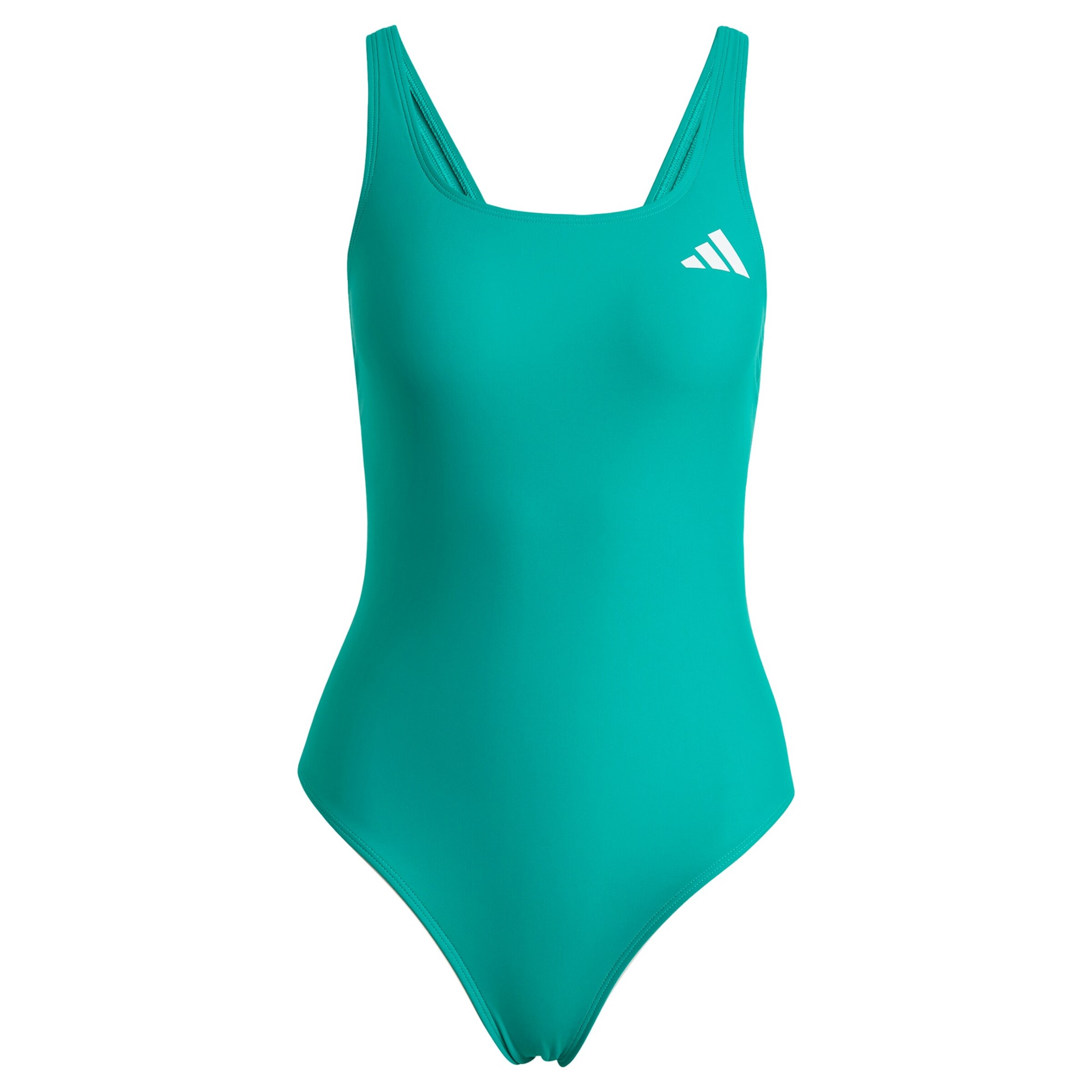 ADIDAS PERFORMANCE - Fato de banho desportivo 'Ess' em verde: frente