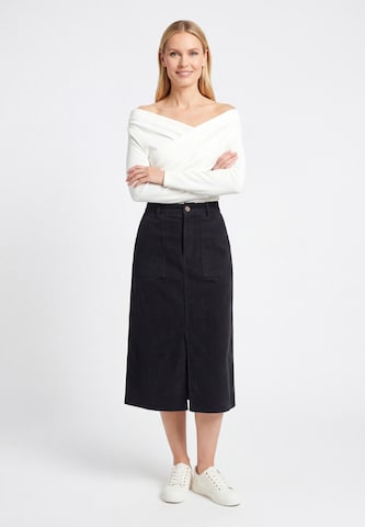 usha WHITE LABEL - Falda en negro