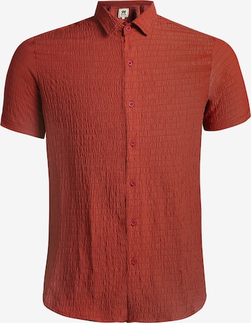 Campus Sutra Regular fit Button Up Shirt 'Joseph' in Red: front
