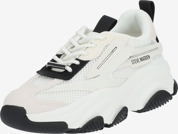 Sneaker bassa di STEVE MADDEN in bianco: frontale