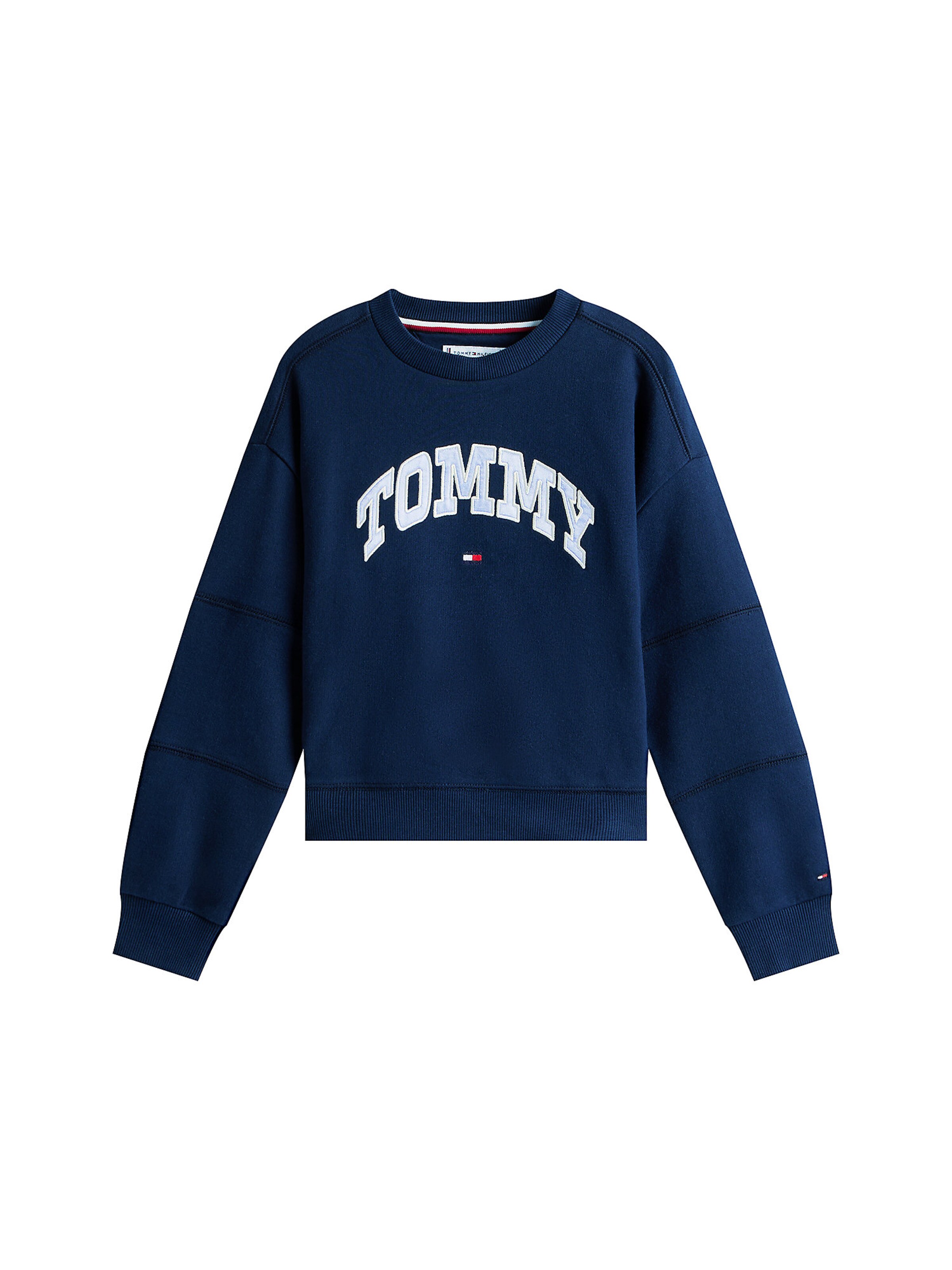 Sweat-shirt TOMMY HILFIGER en bleu : devant
