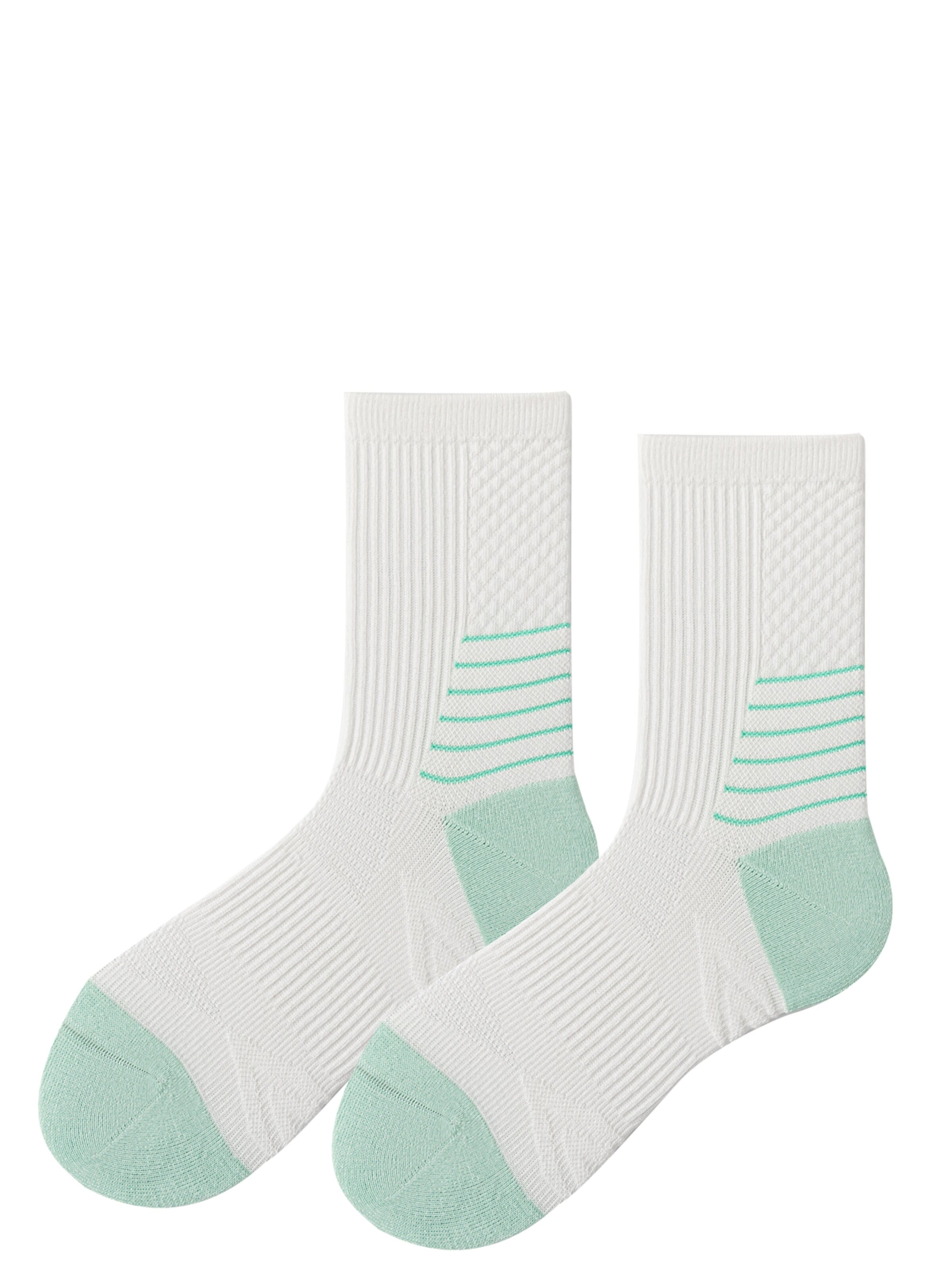 Millo Sportsocken 'Sport Vibe' in Weiß: Vorderseite