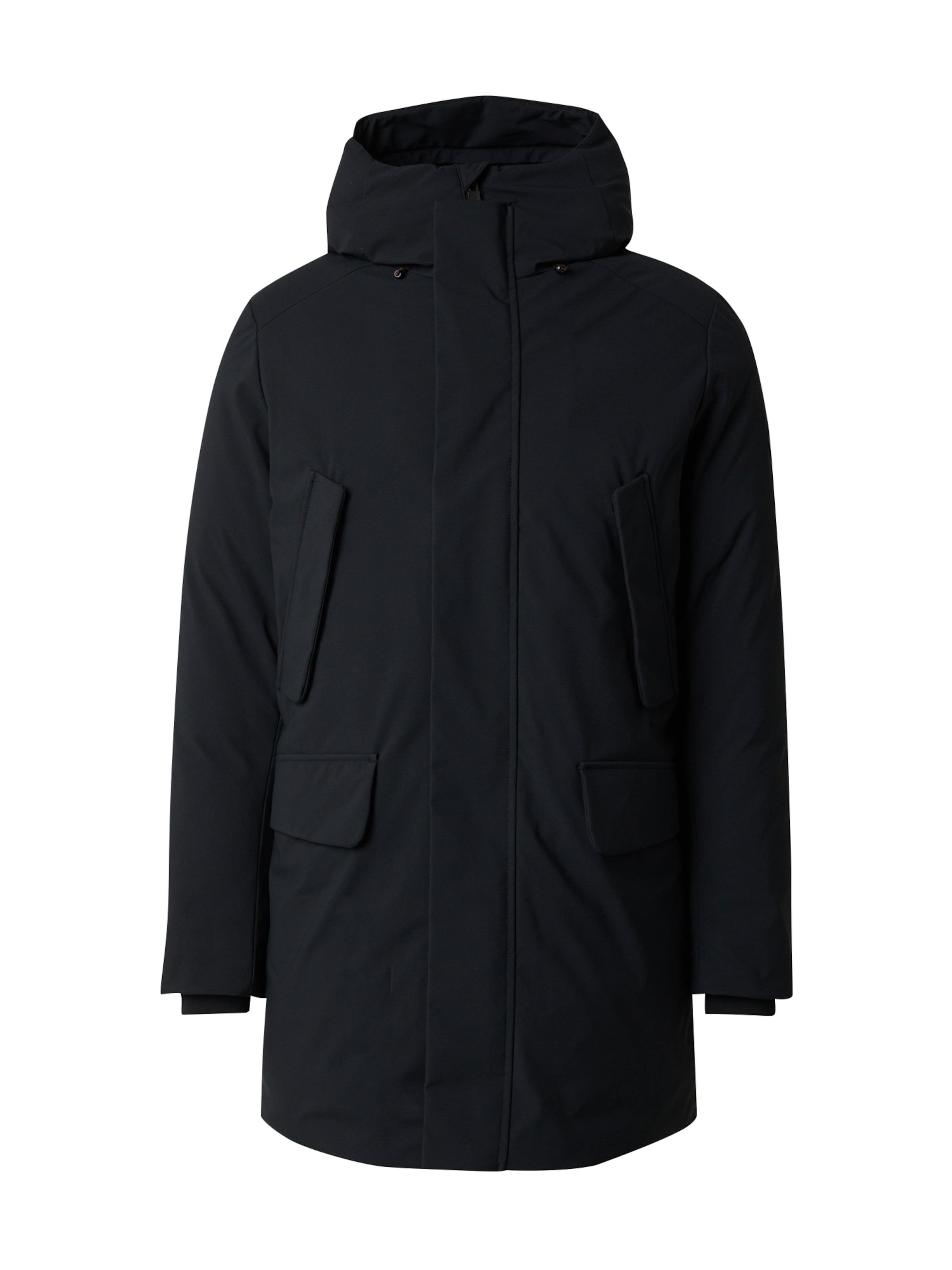 SAVE THE DUCK Kevad-sügisparka, värv must: eest vaates