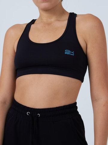 SPORTKIND - regular Pantalón deportivo 'Slim Long Training Pants' en negro