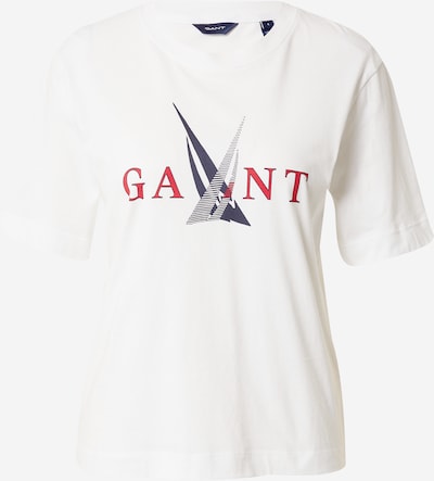 GANT Majica 'SAIL' u mornarsko plava / crvena / bijela, Pregled proizvoda