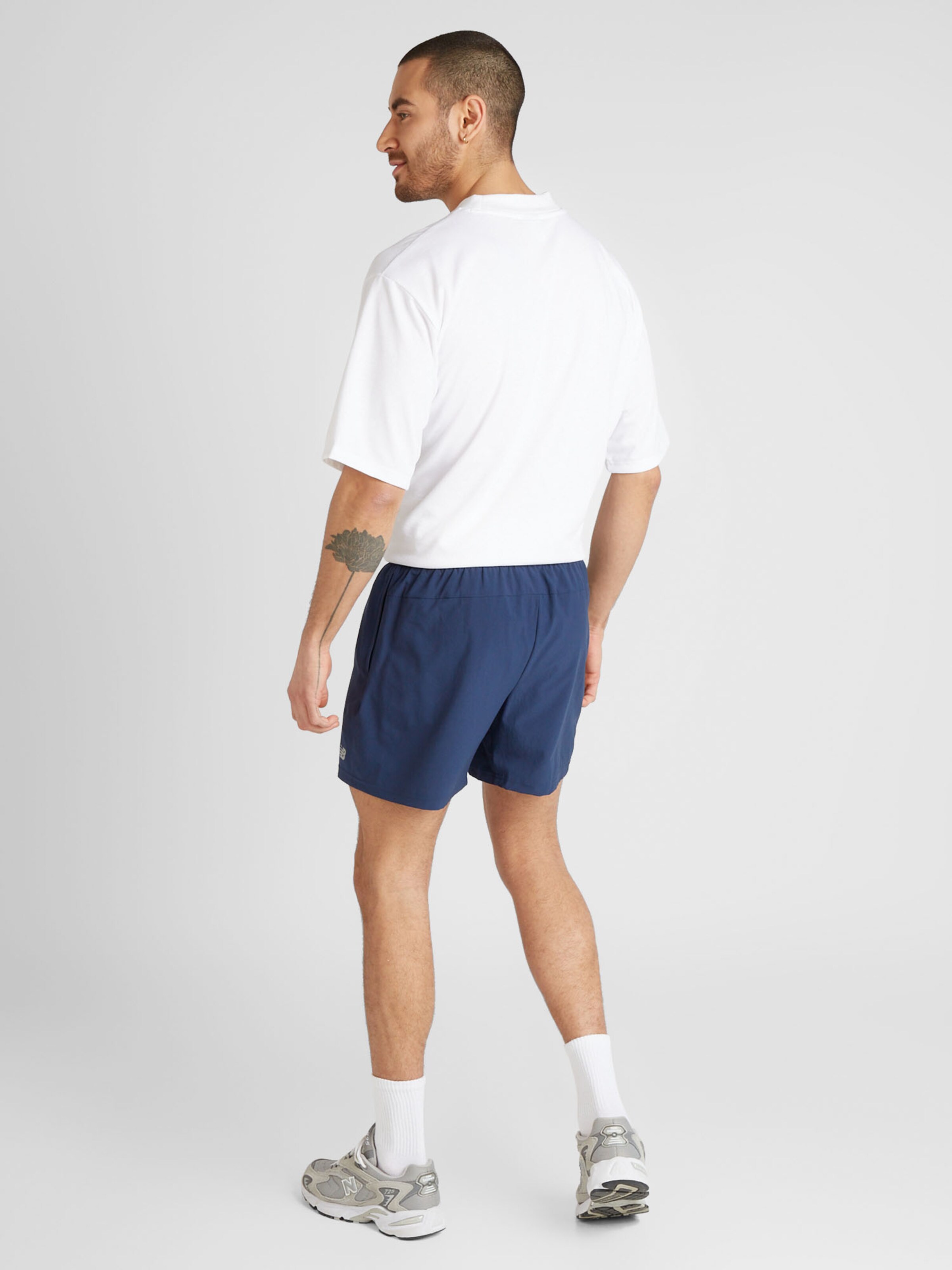 new balance Regular Workout Pants in Marine Blue ABOUT YOU