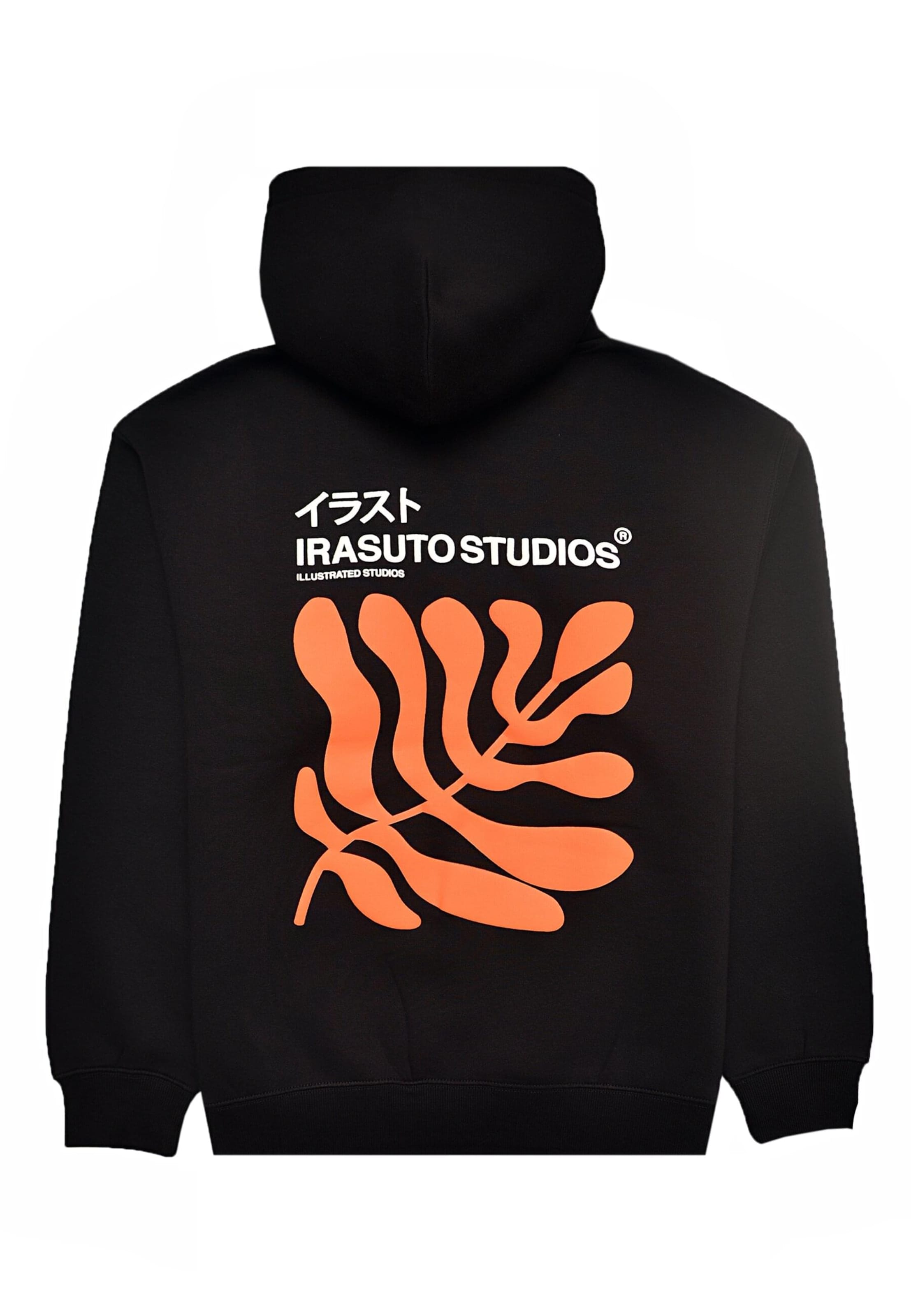 Irasuto Studios Sweatshirt 'Sumi Flow' in Black