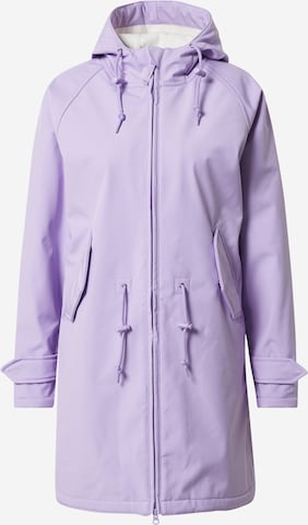 Veste fonctionnelle Derbe en violet : devant