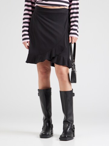 Gonna 'Liliana' di ABOUT YOU in nero: frontale