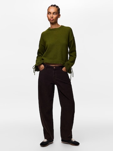 PIECES Sweater ' PCFie' in Green
