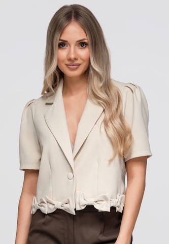 Blazer Ombre en beige : devant