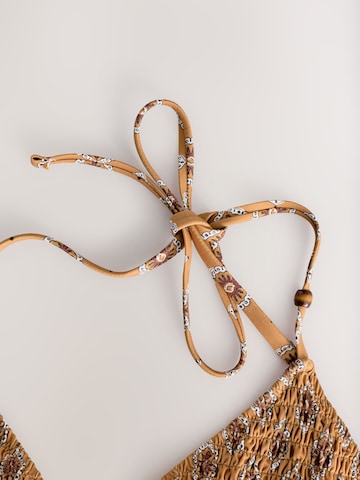 Triangle Hauts de bikini Next en jaune