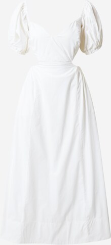Bardot Koktejlové šaty 'MAKAELA' – bílá: přední strana