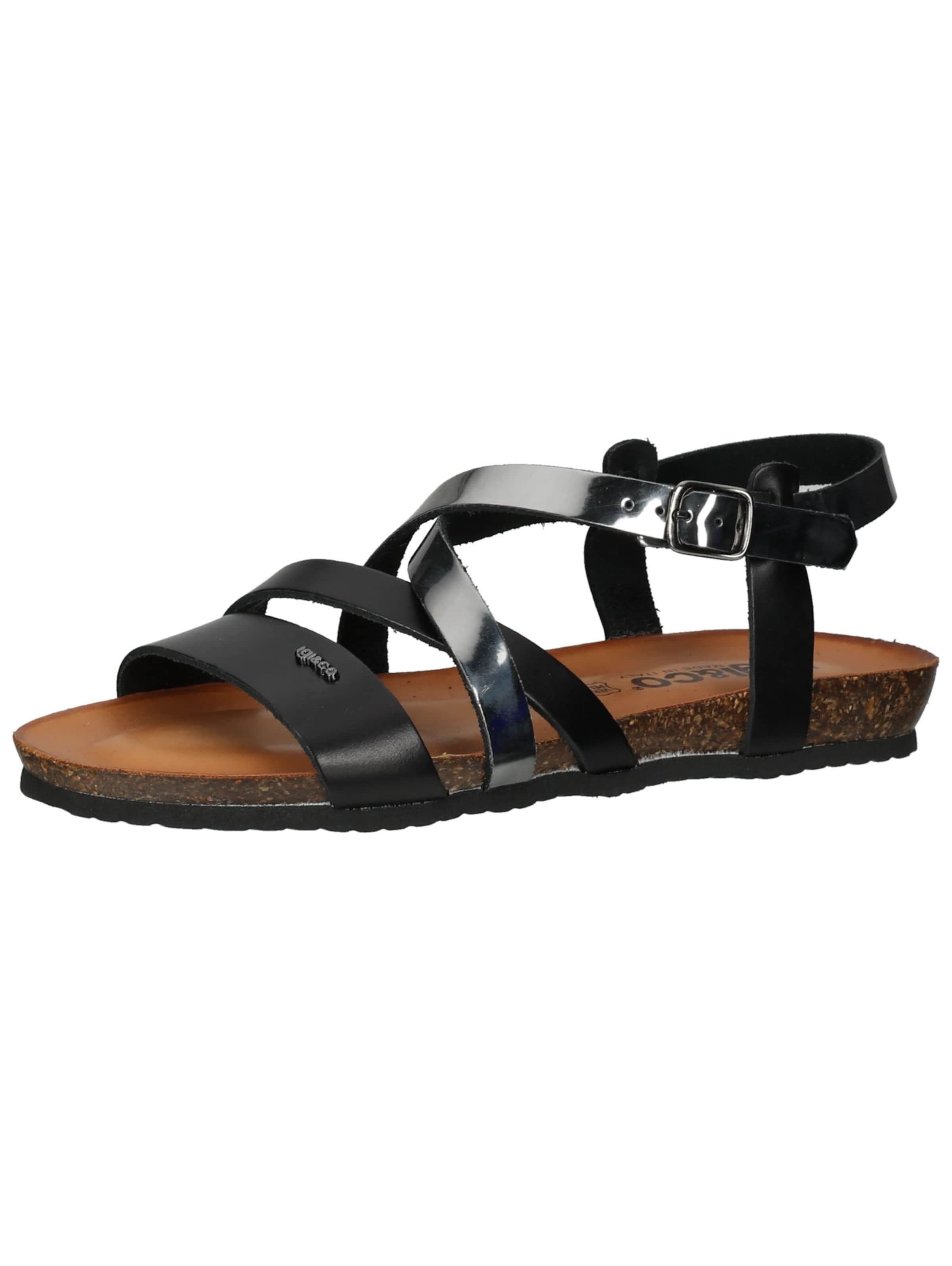 IGI&CO Sandalen met riem in Zwart: voorkant