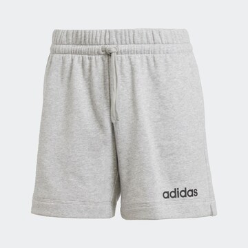 Loosefit Pantalon de sport 'Essentials' ADIDAS SPORTSWEAR en gris : devant