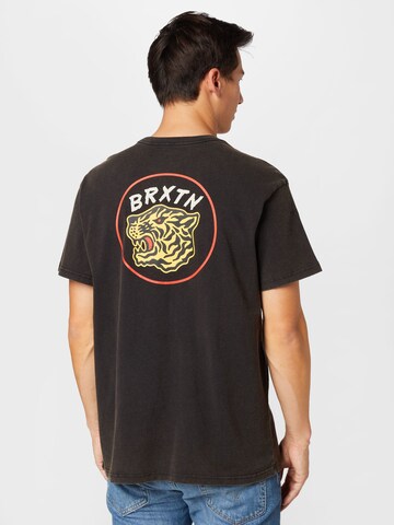 Brixton T-Shirt 'KIT' in Schwarz