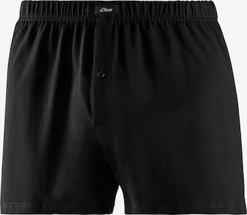 s.Oliver - Boxers em preto