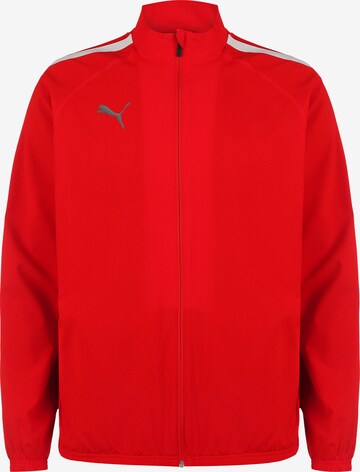 PUMA Athletic Jacket 'Sideline' in Red: front