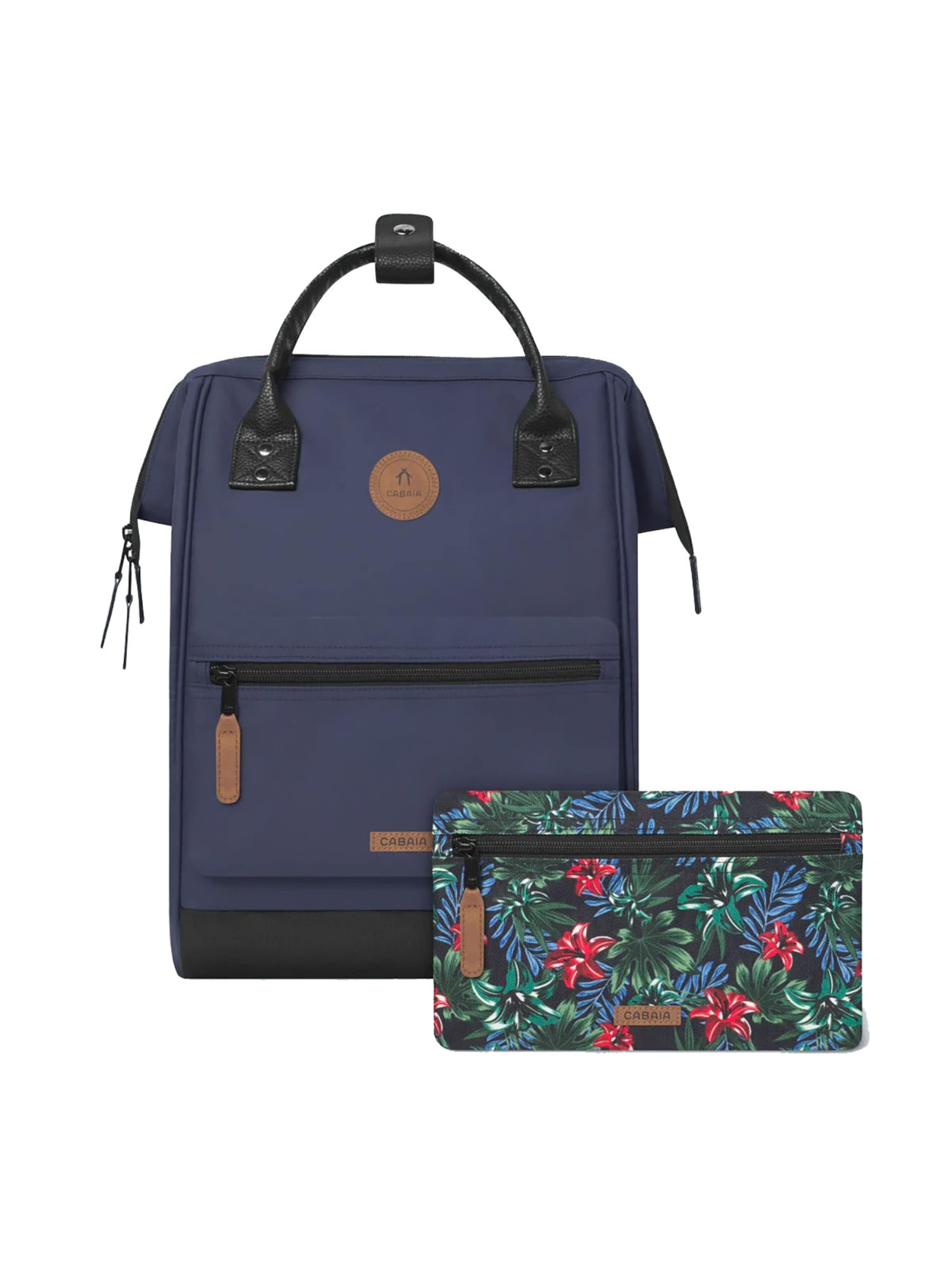 Cabaia Backpack 'Pau M' in Blue: front