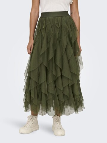ONLY - Falda 'SKY' en verde