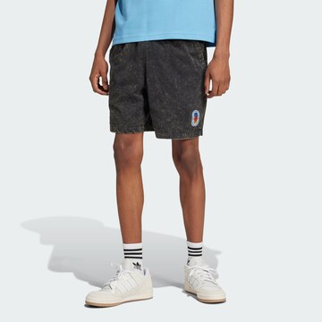 ADIDAS ORIGINALS Regular Trousers 'OLPC' in Black