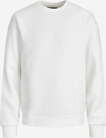 Sweat-shirt 'Star' JACK & JONES en blanc : devant