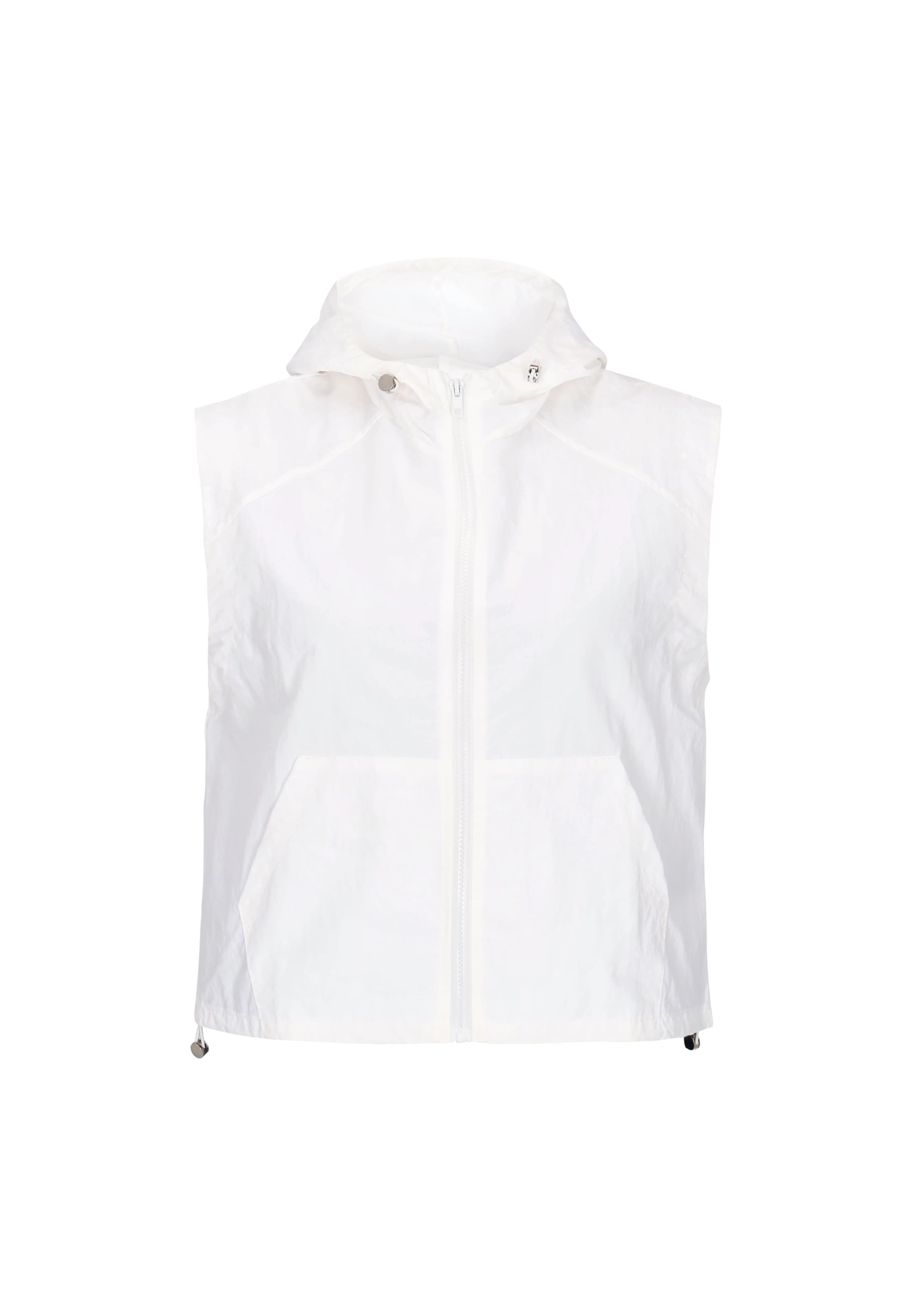 faina Athlsr Knitted Vest in White: front