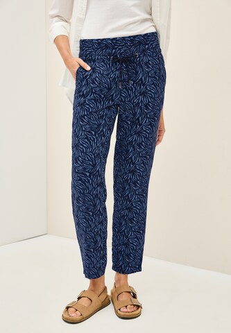 CECIL Pajama Pants in Blue: front