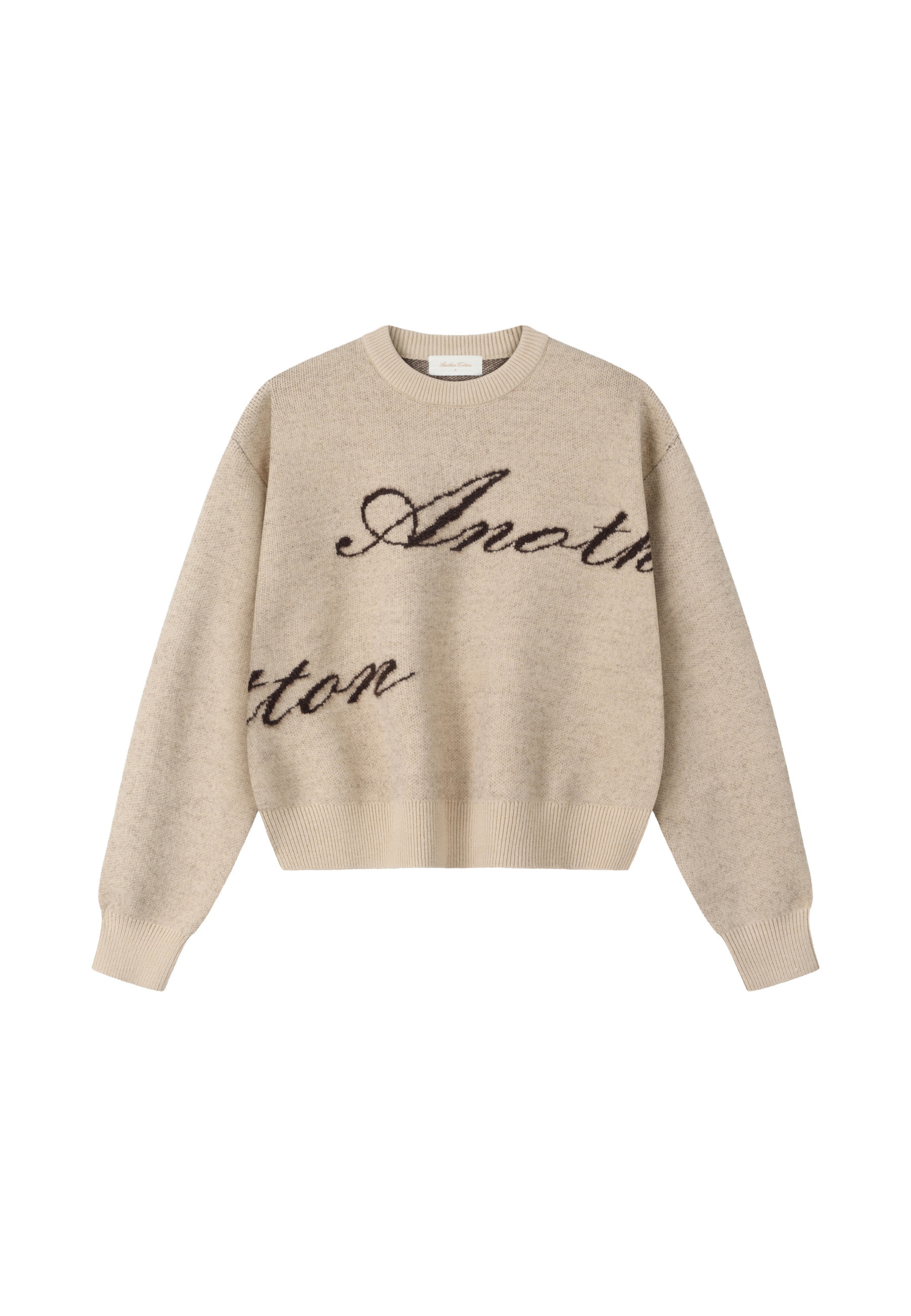 Pullover di Another Cotton Lab in marrone: frontale