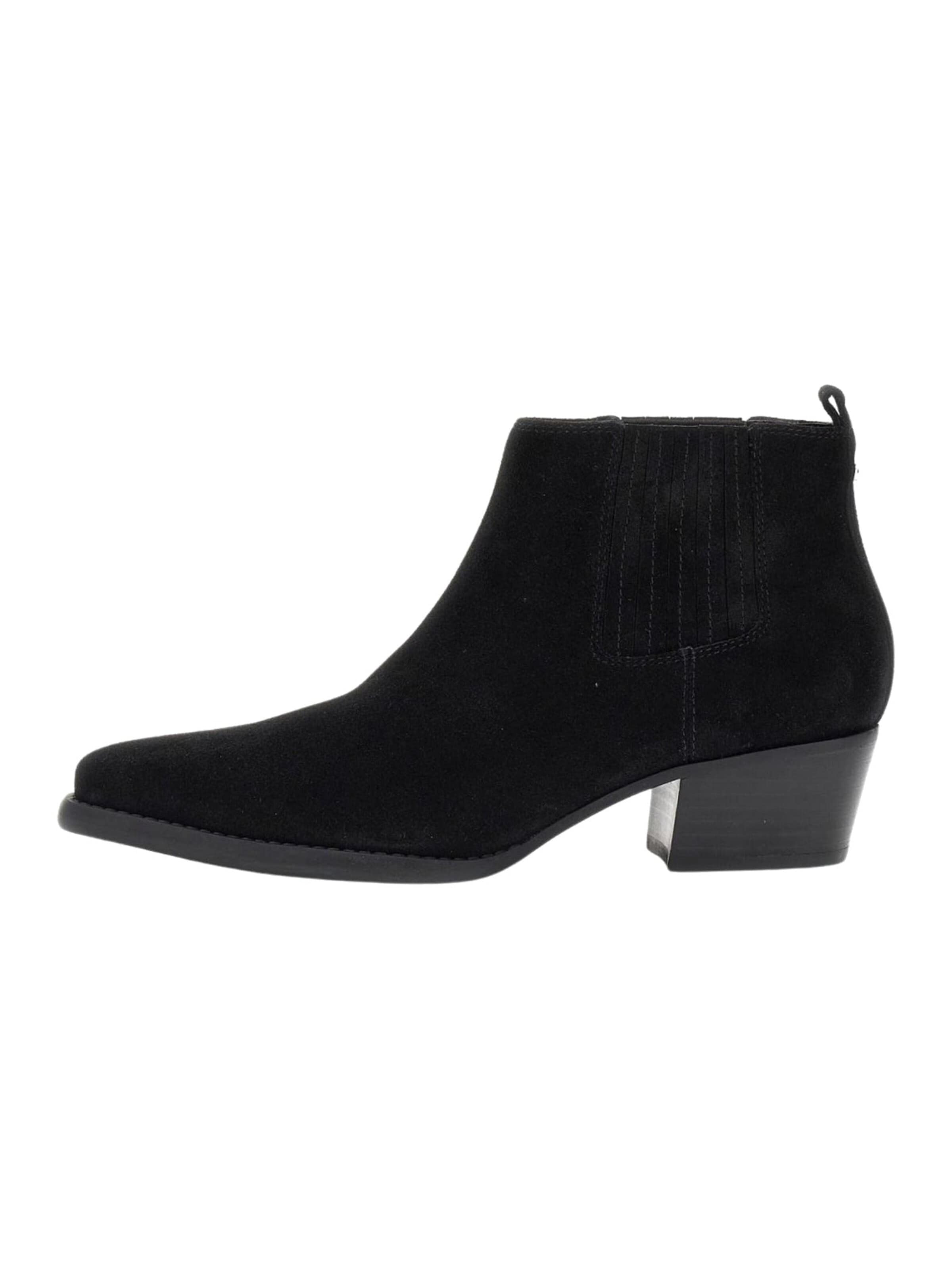 Stivale da cowboy 'Guess texano Wybue' di GUESS in nero: frontale
