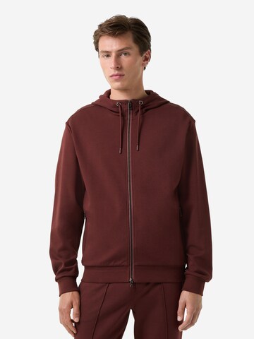 BOGNER Sweat jacket 'Steven' in Red: front