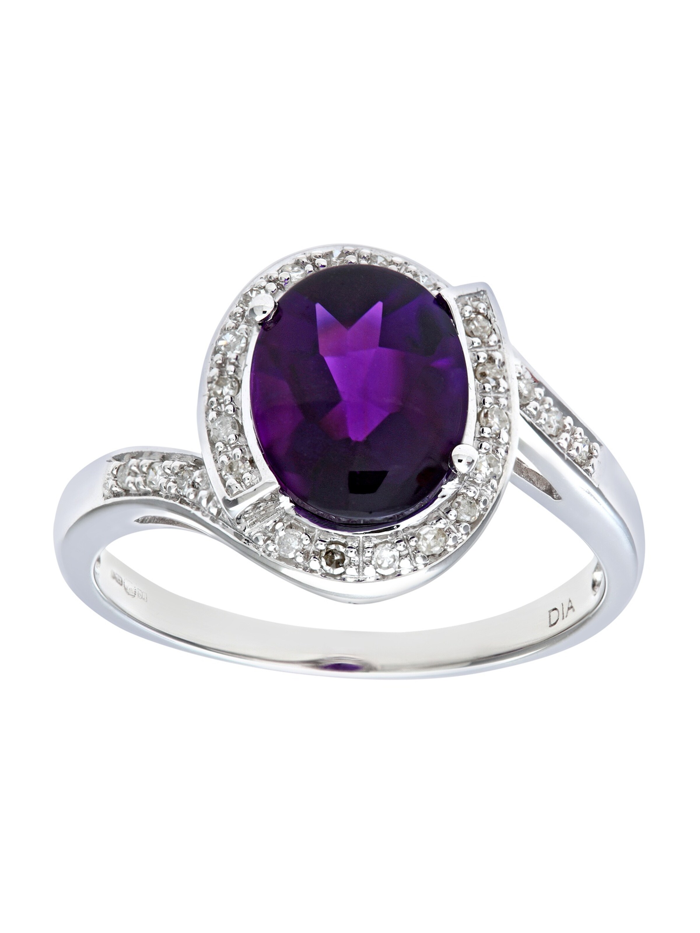 DIAMANT LETERNEL Ring‌‌‌‌ in Silber: Vorderseite