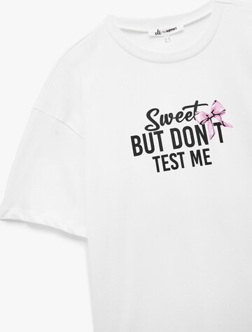 Koton T-Shirt in Weiß