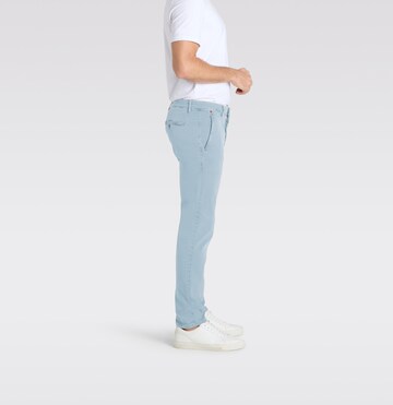 MAC Slimfit Chinohose in Blau