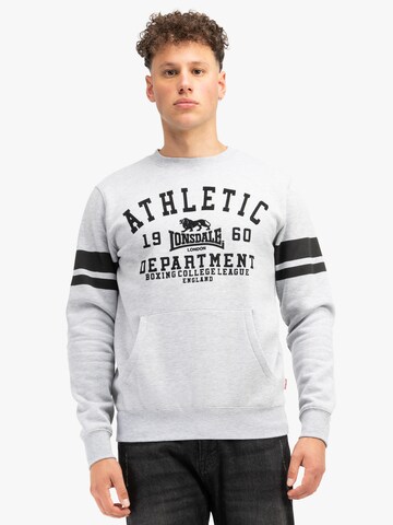 LONSDALE - Sudadera ' GLESPIN ' en gris: frente