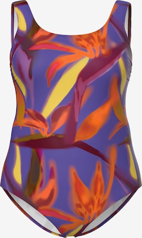 Ulla Popken Badpak in Oranje: voorkant