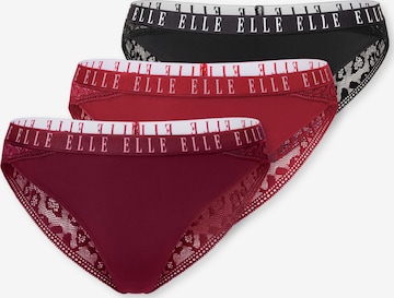 ELLE Slip ' Lace ' in Red: front