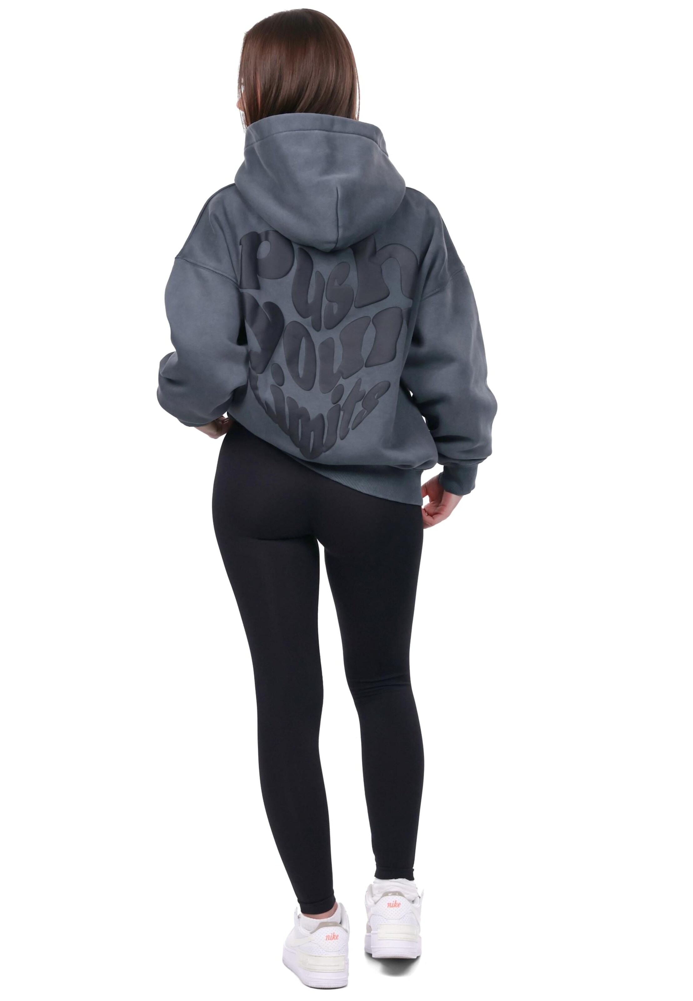 Dropsize Mikina 'Limits' – šedá