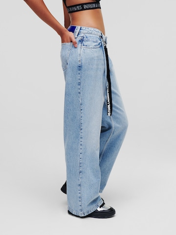 Karl Lagerfeld Loosefit Jeans in Blau